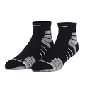 Calze sportive nere antiscivolo spesse con motivi a strisce bianche da uomo - Taglia Unica (39-44) / Nero e Bianco