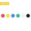 6-color acrylic paint set in linked pots featuring red, yellow, blue, green, white, black - 5ml 6 Colors Style A Single Strip