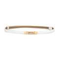 Elegant white leather skinny belt for women with a minimalist gold rectangular buckle - Gold Snap Buttons / 45-95cm / White