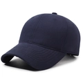 Klassische marineblaue Baseballkappe im minimalistischen Sechs-Panel-Twill-Design - Verstellbar / Marineblau