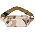 Sacoche banane multifonction camouflage désert pour homme idéale pour sport et loisirs - Camouflage Kaki