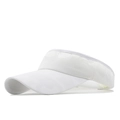 Visera de camuflaje blanca con malla transpirable y tejido de secado rápido para deporte - Ajustable / Blanco