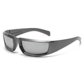 Gunmetal Frame Silver Mirror Lens
