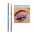 Waterproof zilveren glitter crème gel eyeliner potlood nr. 13 Shine voor oog make-up - 13#