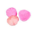 Rosa Silikonformen Set für DIY Fondant Kuchenblüten und Gebäckdekoration zum Backen - Nr.1-Rosa