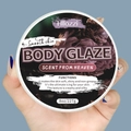 Hllozzi Body Glaze moisturizer 8oz jar with smooth non-greasy cream texture - Scent From Heaven / Large