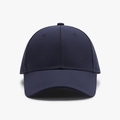 Navy blue fitted baseball cap with laser-cut ventilation holes and quick-dry fabric - Adjustable / Navy Blue