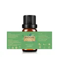 10ml pure organic Ravensara essential oil in a brown glass bottle for aromatherapy - Ravensara Oil