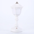 Mini lampada da notte LED vintage bianca con paralume a forma di ombrello retrò - Bianco