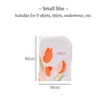 Tulip print mesh laundry bag 40x30cm for underwear and t-shirts organization - Tulip Laundry Bag - Small 30*40cm
