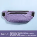Double Zipper Style Double Zipper Purple (Non-elastic Strap)