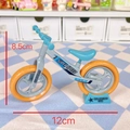 Mini balancing car model in blue and orange colors with dimensions 8.5cm x 12cm - Large / Gray