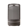 Dark wood grain birdcage ultrasonic aroma diffuser with timer buttons and mist control - Plain Style / Dark Wood Grain