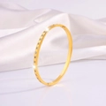 【167】gold Square Diamond-set