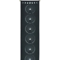 Bohemian black moon phase calendar wall tapestry featuring July to November lunar designs - Black Gradient Moon Phase