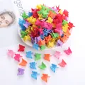 Mini mollette a farfalla colorate per donne e bambini in vari colori di plastica - Stile Farfalla (13#)