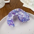 9cm / U-vormig Blauwpaars