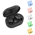 A12 Pro TWS wireless earbuds in black with LED digital power display charging case - E7S