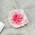 Elegant pink gradient orchid hair clip with layered petals and a pearl accent hair accessory - Pink Gradient Flower (6)
