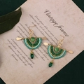 Style 16 Retro Green Waterdrop