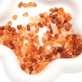 Irregular amber acrylic beads with marble effect for DIY jewelry and phone chains - Transparent Coffee