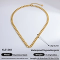 XL31268 Simple Metal Cuban Chain