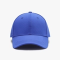 Dark blue quick-dry fitted baseball cap with breathable laser-perforated side panels - Adjustable / Royal Blue