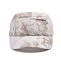 Vue détaillée de la casquette tie-dye avec coutures renforcées sur la visière - Réglable / Khaki Tie-Dye