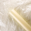 Translucent light yellow floral wrapping paper roll for Christmas bouquet decoration - 27g Pearlescent Tissue Paper [Creamy Rice] 20 Sheets 50*70cm