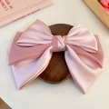 Pince à Ressort Nœud Rose