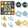 New 44Pcs Box (Blue Gold)