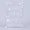 Bulk pack of white disposable non-woven elastic headbands for spa and beauty salon use - 100pcs/pack / White