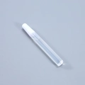 Flacone in plastica trasparente per fai-da-te con tappo a vite bianco e pennellino - Colla all'alcool da 10ml