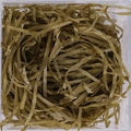 Golden shredded raffia paper filler for gift boxes, 20g decorative packaging material - Dark Brown