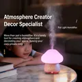 317 Pink Mushroom Night Light Humidifier