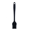 Close-up of a black heat-resistant silicone basting brush for outdoor BBQ grilling - Silicone Brush
