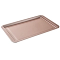 Teglia rettangolare antiaderente in oro rosa per dolci e biscotti fatti in casa - 43*28cm / Oro champagne