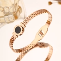【203】rose Gold Roman Love Bracelet