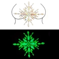 Glow-in-the-dark luminous body jewel stickers for music festivals and wedding parties - YGXT-03
