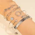 Silver - Honeycomb Texture Style