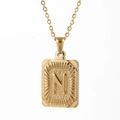 Style Lettre N Dorée (N)