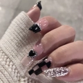 Cool Black Pink Checkerboard (N5065)