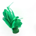 Décoration de sapin de Noël paon vert scintillant avec plumes et paillettes - Nouveau Style 5 (Vert)