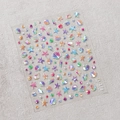 Adesivi per unghie 5D a farfalla con effetto laser iridescente e design stelle TL-178 - Stile Oceano Iridescente (TL-178)