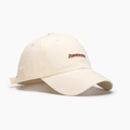 Off-white cotton baseball cap featuring Awesome embroidery and adjustable strap - Adjustable / Beige