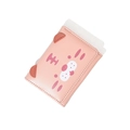 Cartera de tigre rosa en cuero PU con orejas 3D y ranuras para tarjetas - Rosa