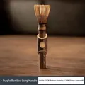 Japanese purple bamboo long handle matcha whisk chasen 15cm for tea ceremony - Purple Bamboo Long Handle Whisk