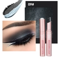 Matita ombretto bicolore Kaxier 09# con corpo rosa ed effetto trucco occhi scuri intenso - 09# Nero Fumo