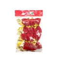10er-Pack rote und goldene Weihnachtsschleifen für den Tannenbaum in Klarsichtverpackung - 10er Pack / Rot + Gold