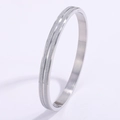 【39】silver Starry Sky Frosted Bangle